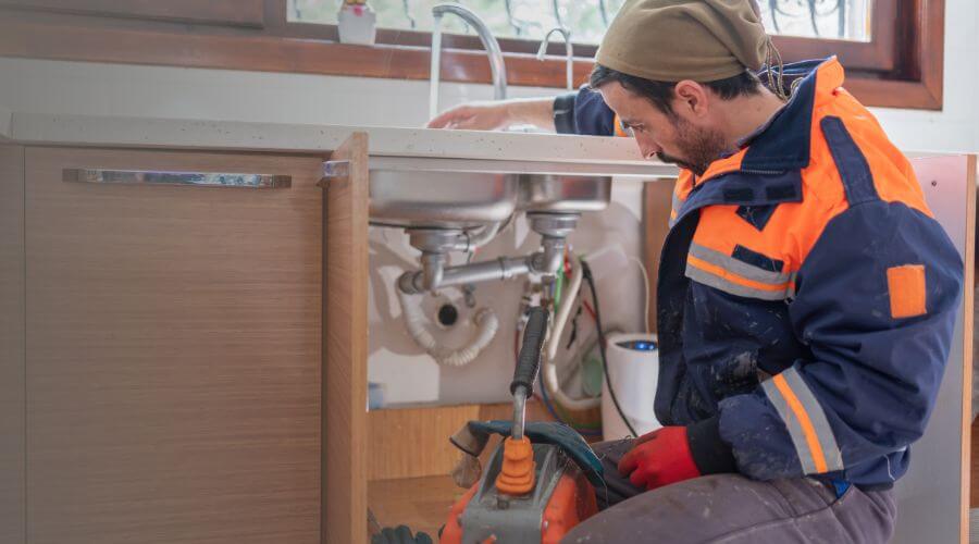 Local sewer line repair in Chignik Lake, AK